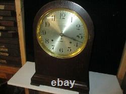 Large Sized 4 Bell Seth Thomas Sonora Chime Clock In Nice Shape