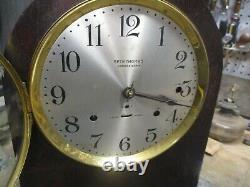 Large Sized 4 Bell Seth Thomas Sonora Chime Clock In Nice Shape