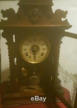 Large Vintage Seth Thomas Parlor Mantel Clock