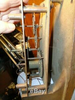 Lg. Antique-Seth Thomas-Weight Regulator Clock Movement-Ca. 1890-To Restore-#T230