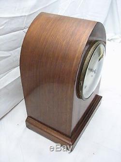 Lg Seth Thomas 4-Bell Sonora Chime Wood Mantle Gothic Clock Beehive Westminster
