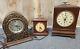 Lot Of Vintage Electric Mantel Clocks Seth Thomas Buckingham 2e, Ge 6b20, Brach