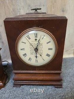 Lot Of Vintage Electric Mantel Clocks Seth Thomas Buckingham 2E, GE 6B20, Brach