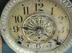 Lovely Seth Thomas Shasta Mantel Clock Recently ran for 8 days straight Estate