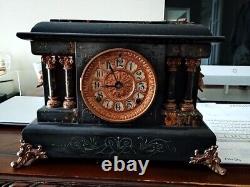 MANTLE CLOCK Antique Seth Thomas mantel clock vintage 1880's