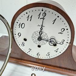 MCM Seth Thomas MEDBURY-6W Westminster Chime Mantle Clock With Key Franz Hermle
