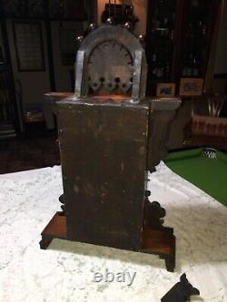 Mantle ClockA Decorative Large Antique Seth Thomas Gingerbread Clock C1875 USA