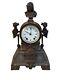 Mitchell & Vance New York Victorian Egyptian Revival Mantle Clock Seth Thomas