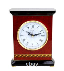 NEW 10Tall Seth Thomas Analog Mantel Clock Battery Operation