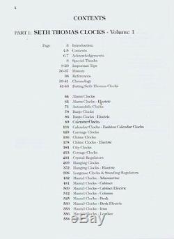 New 2 Vol. SETH THOMAS CLOCKS & MOVEMENTS by Tran Duy Ly We are the Publishers