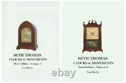 New 2 Vol Seth Thomas Clocks & Movements Tran Duy Ly w Price Booklet, $0 Ship