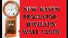 New Haven Regulator Clock Early 20th C Newark Del Jeweler Likes Better Than Seth Thomas Reg 2