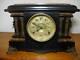 Nice Antique Seth Thomas Texel Model 8-day Time & Strike Adamantine Mantel Clock