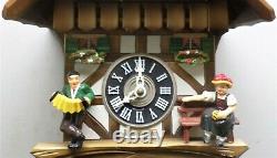 Nice Nice German Black Forest Seth Thomas Swiss Chalet Serenade Cuckoo Clock