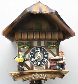 Nice Nice German Black Forest Seth Thomas Swiss Chalet Serenade Cuckoo Clock