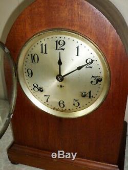 Nice Seth Thomas Antique 8 Day Westminster Sonora Chime Gothic Parlor Clock