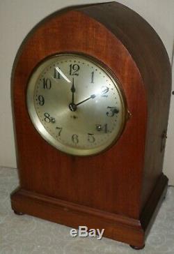 Nice Seth Thomas Antique 8 Day Westminster Sonora Chime Gothic Parlor Clock