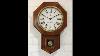 Original Antique Seth Thomas Chime Wall Clock 1952 Exibit Collection