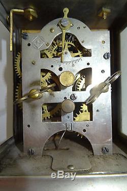 Original Reisewecker Seth Thomas Travel alarm Uhr Clock Tischuhr Wecker