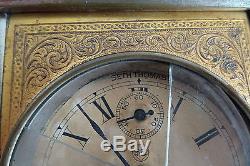Original Reisewecker Seth Thomas Travel alarm Uhr Clock Tischuhr Wecker