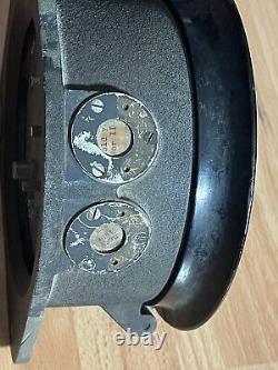 Original WWII Submarine Ships Clock Seth Thomas Azure Control Clock Zig Zag