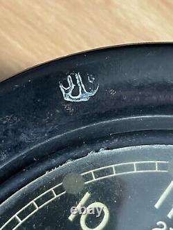 Original WWII Submarine Ships Clock Seth Thomas Azure Control Clock Zig Zag