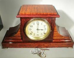 PERFECT! Antique Seth Thomas 1900's Adamantine Mantle Clock CLASSIC RARE BEAUTY