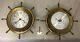 Pair Seth Thomas-helmsman-ships Bell Clock & Barometer Model 1052c 1552