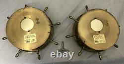 Pair Seth Thomas-helmsman-ships Bell Clock & Barometer Model 1052c 1552