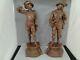 Pair Of Metal Bronzed Spelter Figurines Don Cesar And Don Juan