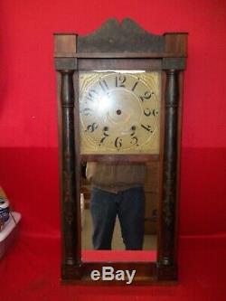 Pretty Nice Looking Original Seth Thomas Wood Wooden Works Clock Case