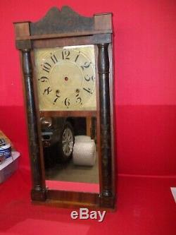 Pretty Nice Looking Original Seth Thomas Wood Wooden Works Clock Case