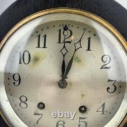 RARE ANTIQUE WOODEN SETH THOMAS YORK No. 1 MANTLE CLOCK