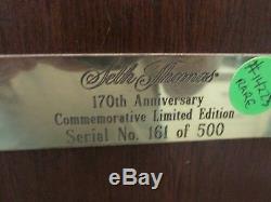 RARE Seth Thomas 170th Anniversary 9 Bell Chime Bracket Clock Ltd Ed 161/500