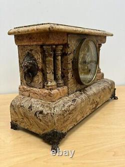 RARE Seth Thomas Adamantine Marble Clock