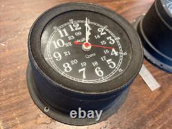 RARE! Seth Thomas Seasprite Ship Clock and Barometer Set! Vintage