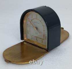 RARE Vintage Seth Thomas TRAVATRIX 7 Jewel Travel Alarm Clock WORKING