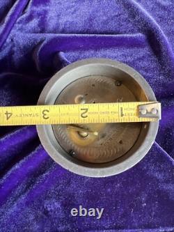 RARE antique Seth Thomas Advertising Clock PAPERWEIGHT miniature Percy Procter
