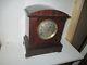 Red Seth Thomas Adamantine Sonora Chime Clock Withbells In Nice Shape