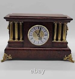 REPRODUCTION Adamantine Mantle Clock circa 1900's traditional after Seth Thomas