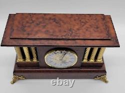 REPRODUCTION Adamantine Mantle Clock circa 1900's traditional after Seth Thomas