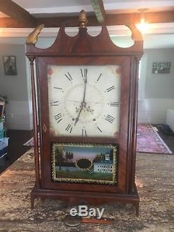 Rare 1820s Seth Thomas Pillar Clock