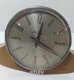 Rare 1950's Seth Thomas Mantle Clock Dynaire Wind Up Vintage Working