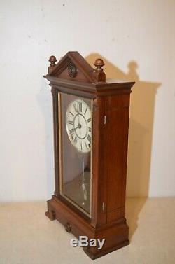 Rare And Restored Seth Thomas Albany 1885 City Series Antique Cabinet Clock