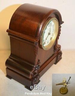 Rare And Restored Seth Thomas Milan-1899 City Series Antique Cabinet Clock