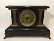 Rare Antique 1880 Seth Thomas Clock Co. Adamantine Mantle Clock With Key