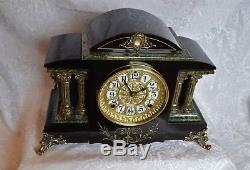 Rare Antique Adamantine Seth Thomas Mantel Clock.'paxo'. Restored