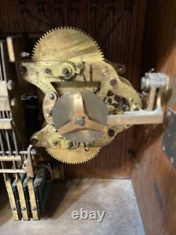 Rare Antique Eco Magneto Seth Thomas Mvt Watchman's Master Clock