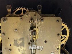 Rare Antique Seth Thomas Arch Top Mantel Clock Early Brass Movement