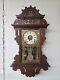 Rare Antique Seth Thomas Eclipse Gingerbread Wall Clock